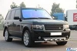 Передня дуга ST015 (нерж.) для Range Rover III L322 2002-2012 рр - 3