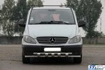 Нижня Губа Shark ST015 (нерж) для Mercedes Viano 2004-2014 рр - 2
