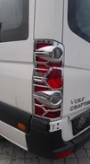 Накладки на стопи (2 шт, пласт) для Volkswagen Crafter 2006-2016 рр - 2