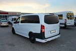 Накладка на задній бампер V1 (під фарбування) для Mercedes Vito / V-class W447 2014- рр - 3