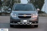 Передній захист ST015 (нерж) для Chevrolet Orlando 2010-2018 рр - 2