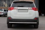 Задня дуга AK002 (нерж) для Toyota Rav 4 2013-2018 рр - 3