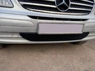 Зимова накладка на бампер (2004-2010) Глянсова для Mercedes Vito W639 рр - 1