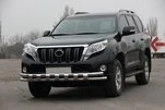 Передній захист ST016-2 (нерж) для Toyota Land Cruiser Prado 150 - 2