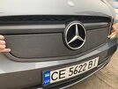 Зимова накладка на решітку V1 (2010-2015) Глянцева для Mercedes Vito W639 рр - 3