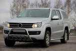 Кенгурятник WT003 (нерж) для Volkswagen Amarok 2010-2022 рр - 4