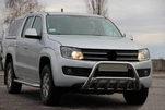 Кенгурятник WT002 (нерж) для Volkswagen Amarok 2010-2022 рр - 3