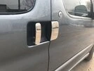 Накладки на ручки (нерж.) Дві передні, дві зсувних дверей для Citroen Berlingo 1996-2008 рр - 4