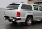 Задні куточки AK003-Double (2 шт., нерж) для Volkswagen Amarok 2010-2022 рр - 1