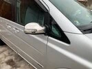 Накладки на дзеркала (2004-2010, Viano, 2 шт, нерж) для Mercedes Vito W639 рр - 2