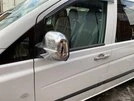 Накладки на дзеркала VITO 2004-2010 (2 шт) OmsaLine - Італійська нержавійка для Mercedes Viano рр - 6
