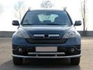 Передній захист ST018 (нерж.) для Honda CRV 2007-2011 рр - 1