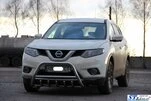 Кенгурятник WT003 (нерж) для Nissan X-trail T32 / Rogue 2014-2021 рр - 3