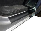 Накладки на дверні пороги ABS (2 шт, DDU) Мат для Opel Vivaro 2001-2015 рр - 1