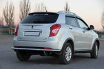 Задня дуга AK005 (нерж) для SsangYong Korando 2010-2019 рр - 1
