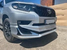 Накладки на передній і задній бампер Modelista V3-LED (2017-) Білий колір для Toyota Land Cruiser Prado 150 - 13