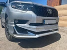 Накладки на передній і задній бампер Modelista V3-LED (2017-) Білий колір для Toyota Land Cruiser Prado 150 - 3