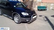 Кенгурятник (нерж.) для Mitsubishi Outlander 2001-2006 рр - 2