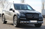Передня дуга ST015 (нерж.) для Mercedes GL сlass X164 - 3