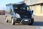 Кенгурятник WT003 (2006-2014, нерж.) для Ford Transit рр - 4