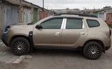 Молдинг дверних стійок (6 шт, нерж.) для Dacia Duster 2008-2018 рр - 1