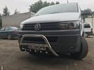 Кенгурятник WT003 (нерж) 60 мм, без напису для Volkswagen T5 2010-2015 рр - 4