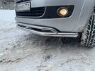 Передній вус подвійний Vegas 2010-2016 (нерж) d70/42 мм для Volkswagen Amarok рр - 6