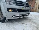 Передній вус подвійний Vegas 2010-2016 (нерж) d70/42 мм для Volkswagen Amarok рр - 7