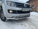 Передній вус подвійний Vegas 2010-2016 (нерж) d70/42 мм для Volkswagen Amarok рр - 8
