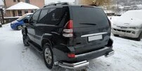 Задні подвійні куточки AK003-2 (2 шт., нерж) для Toyota Land Cruiser Prado 120 - 1
