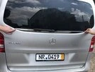 Кромка заднього скла (мале скло) (нерж) Carmos - Турецька сталь для Mercedes Vito / V-class W447 2014- рр - 2