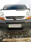 Зимова нижня накладка на решітку (під номером) 2001-2007, Матова для Renault Trafic рр - 1