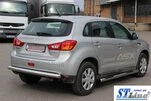 Бічні труби BB002 (2 шт., нерж.) для Mitsubishi ASX 2010-2023 рр - 4