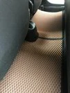 Килимки EVA ДВС (цегляні) для Toyota Yaris 2010-2020 рр - 6