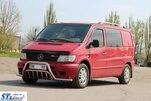 Кенгурятник із вусами WT002 Plus (нерж.) для Mercedes Vito W638 1996-2003 рр - 3