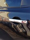 Накладки на ручки (4 шт, нерж) Без чіпа, Carmos - Турецька сталь для Nissan Qashqai 2007-2010 рр - 4