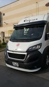 Козирьок на лобове скло (чорний глянець, 5мм) для Fiat Ducato 2006-2025 рр - 5