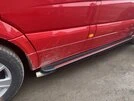 Бокові пороги Maya Red (2 шт., алюміній) Середня база для Volkswagen Crafter 2006-2016 рр - 2