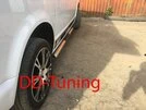 Бічні труби (2 шт., нерж) 70мм, Довга база для Volkswagen T5 2010-2015 рр - 5