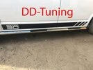 Бічні труби (2 шт., нерж) 60мм, Коротка база для Volkswagen T6 - 2