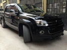 Накладка на передній бампер (під фарбування) для Volkswagen Amarok 2010-2022 рр - 2