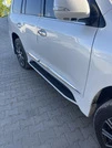 Бокові пороги (дизайн Lexus 2016-2025) Білий колір для Lexus LX570/450d - 3