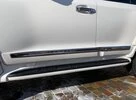 Комплект дверних молдингів (2008-2016) Білий колір для Toyota Land Cruiser 200 - 2