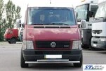 Передній захист ST014 (нерж) для Volkswagen LT 1995-2006 рр - 2