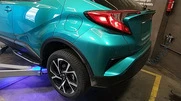 Бокові пороги Оригінал V2 (2 шт., алюм.) для Toyota C-HR 2016&ndash;2023 рр - 2