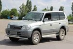 Передня дуга ST014 (нерж.) для Toyota Land Cruiser 90 Prado - 2