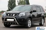 Передній захист WT003 (нерж) для Nissan X-trail T31 2007-2014рр - 2