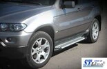 Задній захист Special (нерж) для BMW X5 E-53 1999-2006 рр - 2