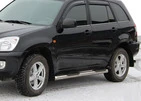 Бічні труби (2 шт., нерж.) Ø70 з пластиковими вставками для Chery Tiggo 1 - 1