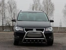 Кенгурятник WT003 (нерж) 60 мм, з написом для Volkswagen Touran 2003-2010 рр - 1
